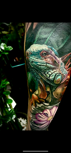 Explore finger lettering tattoo ideas, creative tattoo ideas in Katy, available at Family Tattoo Studio