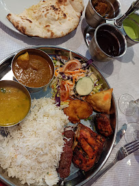 Thali du Restaurant indien Le Tigre du Bengale à Nancy - n°6