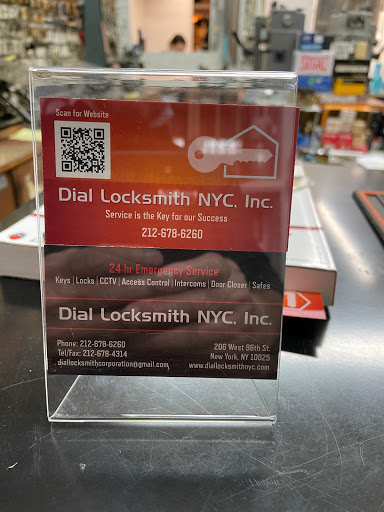 Locksmith «Dial Locksmith», reviews and photos, 206 W 96th St, New York, NY 10025, USA