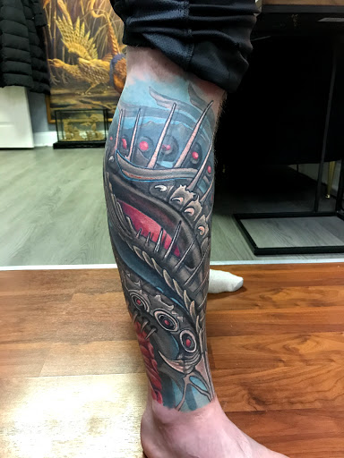 Explore tattoo for son ideas, creative tattoo ideas in Girard, available at Empress Tattoos FKA Treehouse Tattoo