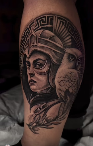 Explore packer tattoo ideas, creative tattoo ideas in Baltimore, available at Rippd Canvas Tattoo Shop Artists Social Club