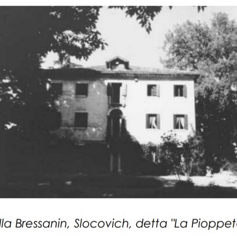 Villa Bressanin, Slocovich, detta "La Pioppeta"