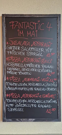 Carte du Pizzeria Amici à Zirndorf