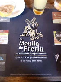 Restaurant français Le Moulin de Fretin à Fretin (la carte)
