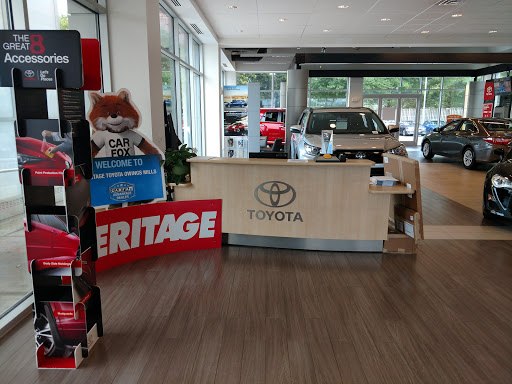 Toyota Dealer «Heritage Toyota Owings Mills», reviews and photos, 9801 Reisterstown Rd, Owings Mills, MD 21117, USA
