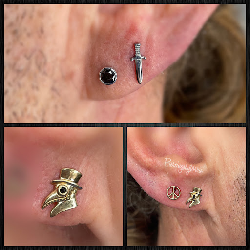 Explore guitar tattoo ideas, creative tattoo ideas in Fort Walton Beach, available at Piercings by Torrie