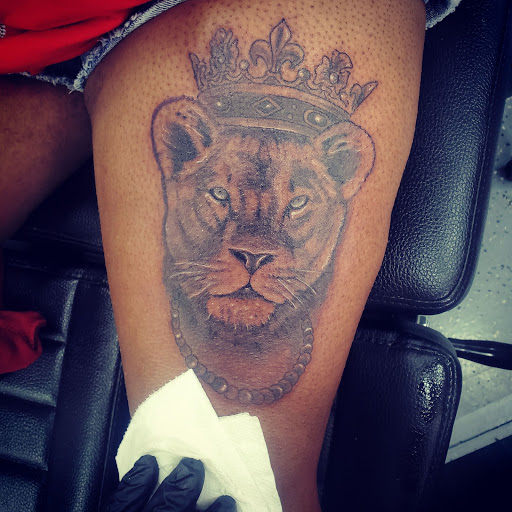 Explore castle tattoo ideas, creative tattoo ideas in Cuyahoga Falls, available at Sick Skins Skin Art Studio