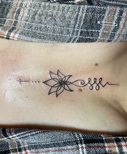 Explore self love tattoo ideas, creative tattoo ideas in Orland, available at K1LL3R ARTW0RK