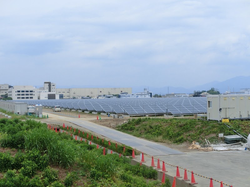 京都市水垂埋立処分場 大規模太陽光発電所