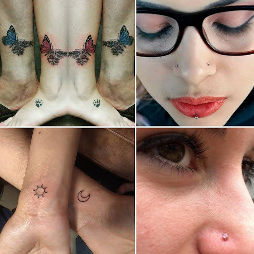 Find breast tattoo ideas for females for your next unique tattoo in Elko at Tom Custom Tattoos and Body Piercing Studio