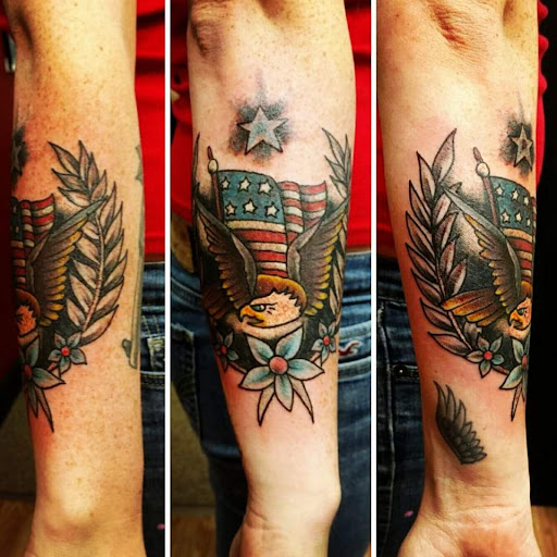 Explore rip mom tattoo ideas, creative tattoo ideas in Export, available at Patriotic pain tattoo