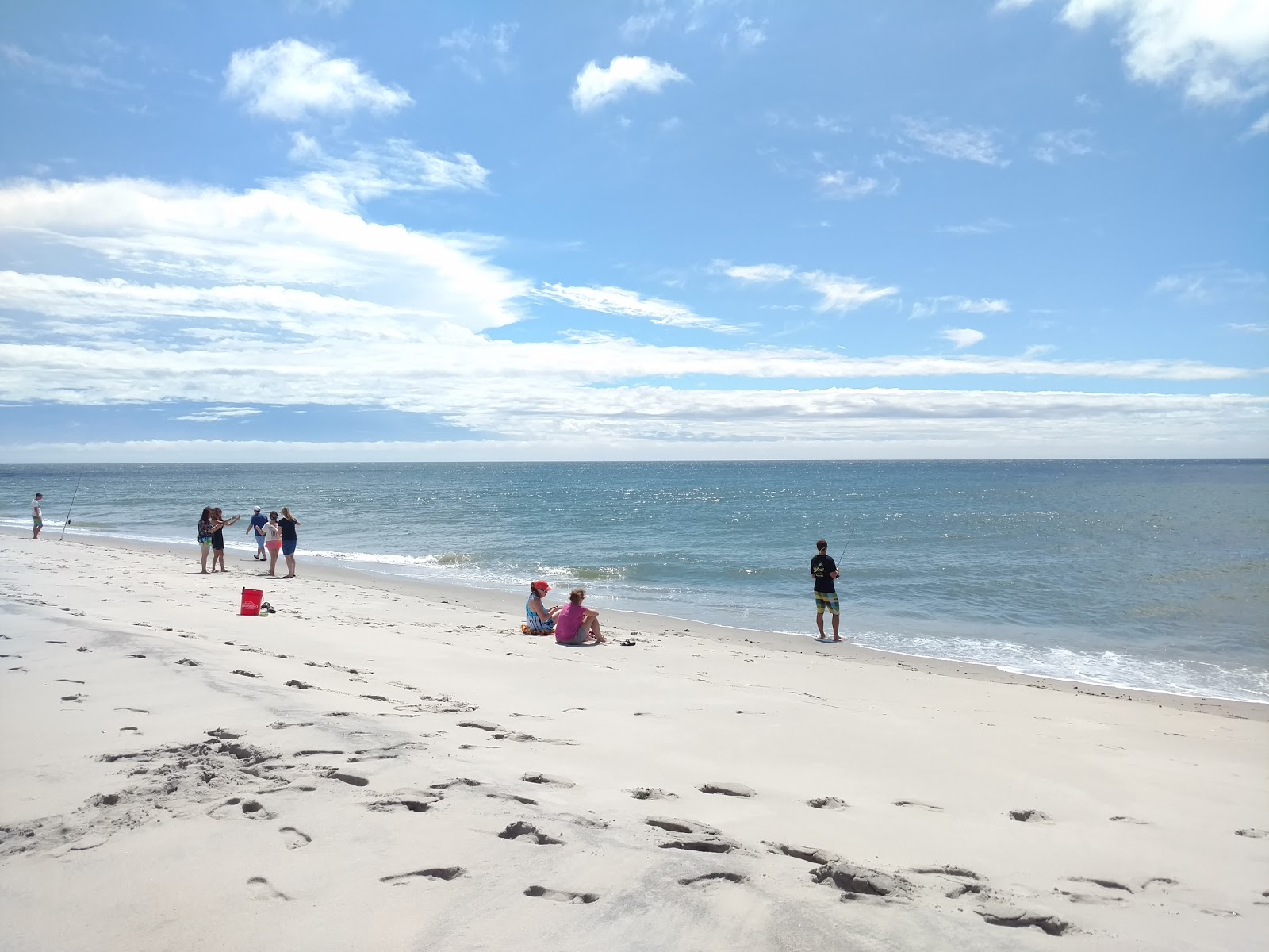 Fotografija Kentford Beach II z svetel pesek površino