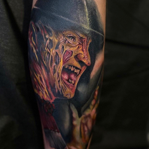 Find best shoulder tattoo ideas for your next unique tattoo in Spokane at Anchored Art Tattoo