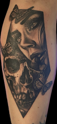 Explore medical doctor tattoo ideas, creative tattoo ideas in Weatherford, available at Weatherford Tattoo Co.