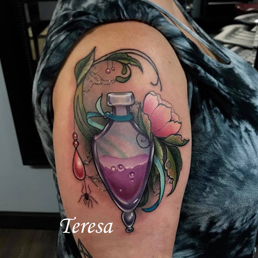 Explore ignorant style tattoo ideas, creative tattoo ideas in Sanford, available at Venom Ink Tattoo