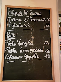 Restaurant Non Solo Pizze à Paris (la carte)