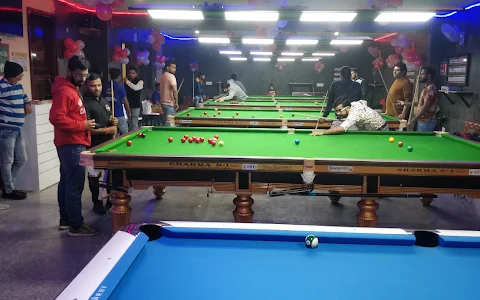Red Ball International Prashant Vihar | Best Snooker | Best Pool | Play Stations | Mars Cafe | Best Lounge image