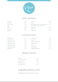 Menu / carte de Lido di Cernobbio à Cernobbio