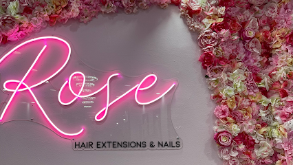 Rose Hair Extensions & Nails