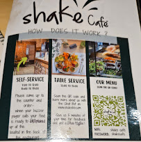 Café spécialisé dans les boissons expresso Shake Cafè à Florence - menu / carte