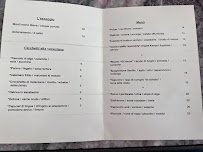 Menu du Gaudenzio Vino e Cucina à Turin
