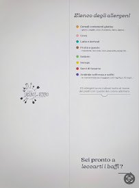 Bistrot del centro à Lonato del Garda carte