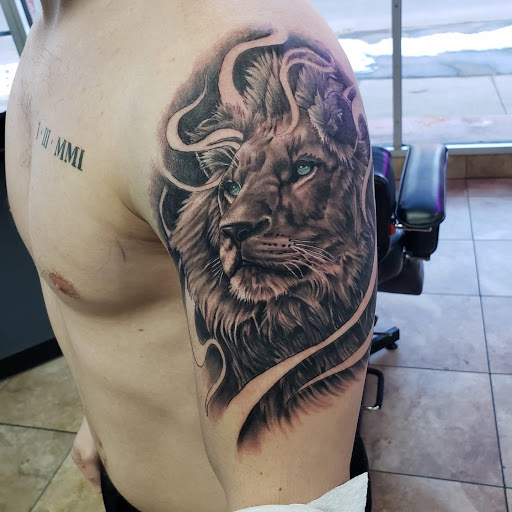Explore escanor tattoo ideas, creative tattoo ideas in Colorado Springs, available at West Side Tattoo