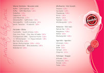 Menu du Bar Rosenkeller à Auer