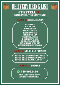 La Scimmia Ubriaca Cocktail Bar à Lancusi carte