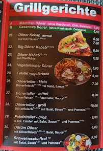 Hansa Grill RDG à Ribnitz-Damgarten carte