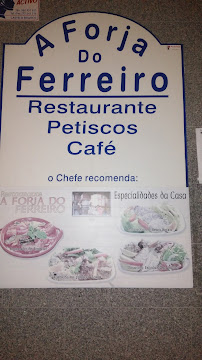 A Forja do Ferreiro em Castelo Branco menu n° 2