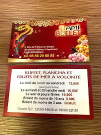Ami Buffet à Bordeaux menu
