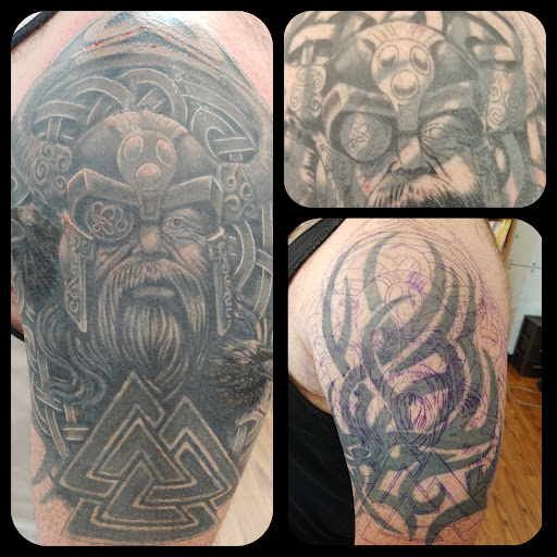 Explore stick and poke tattoo idea, creative tattoo ideas in Puyallup, available at The Tattoo Shop