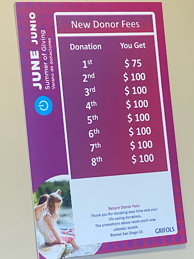 Blood Donation Center «Grifols Biomat USA Plasma Center», reviews and photos