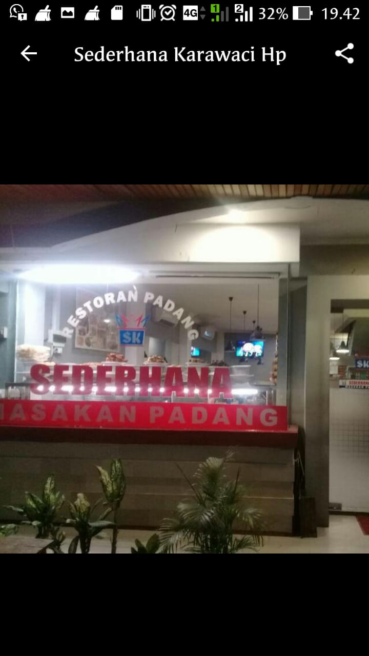 Restoran Padang SEDERHANA Karawaci
