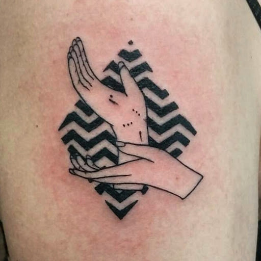 Explore pinup tattoo ideas, creative tattoo ideas in Vancouver, available at Studio X Tattoos & Piercings