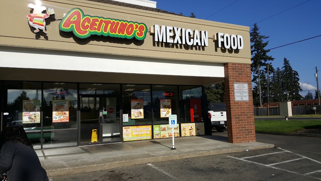 Aceituno's Mexican Food Spanaway Spanaway, WA 98387 Menu, Reviews