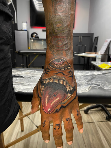 Explore country music tattoos ideas, creative tattoo ideas in Atlanta, available at Iron Palm Tattoos & Body Piercing Atlanta