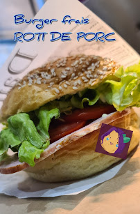 Sandwich du Restaurant de hamburgers Le kiosque à Marle - n°5