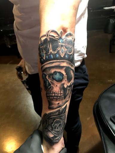 Explore tattoo ideas for men stencils, creative tattoo ideas in Phoenix, available at The Snooty Fox Tattoo and piercing