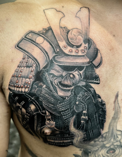 Explore dog outline tattoo ideas, creative tattoo ideas in Mesa, available at Club Tattoo