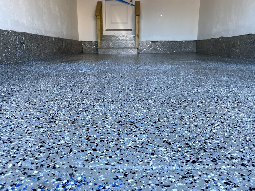 concrete garage floor epoxy coating Image 500px