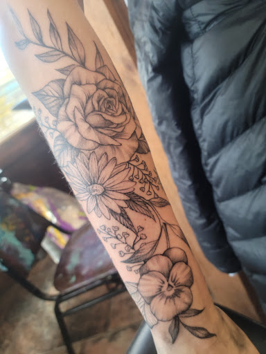 Explore tattoo ideas for shoulder woman, creative tattoo ideas in Prescott, available at Geister Ink Tattoos