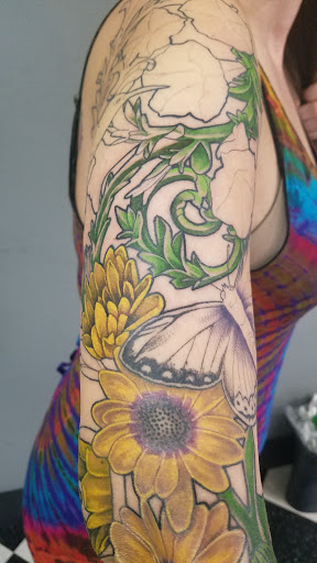 Explore hammerhead shark tattoo ideas, creative tattoo ideas in Eureka, available at Bohemian Tattoo