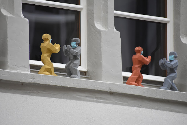 Kunst auf dem Fenstersims