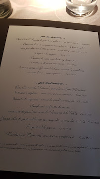 Idee Bistrot à Bergamo menu
