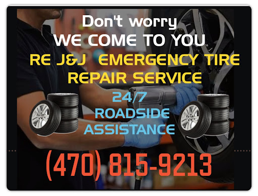 24 hours mobile tire shop Atlanta RE J&J