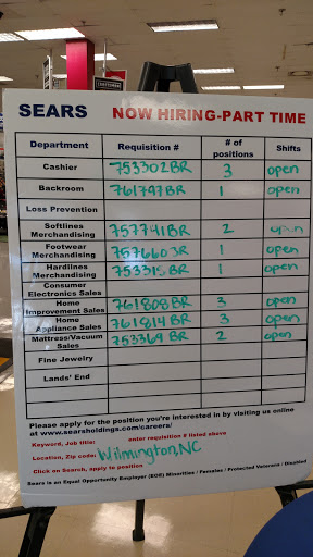 Department Store «Sears», reviews and photos, 3500 Oleander Dr, Wilmington, NC 28403, USA