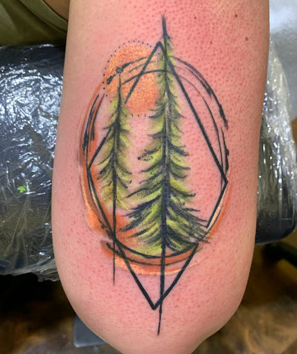 Explore kanji tattoo ideas, creative tattoo ideas in Marietta, available at The Queen Bee Tattoo and Piercing Parlour