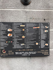 Menu du Sushi Nagoya Ristorante à Turin